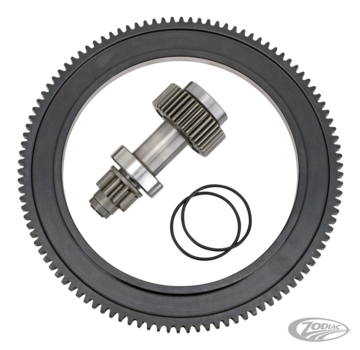 Barnett Anlasserring 106 Zähne und Ritzel Passend für: > 2006 Dyna und alle 2007-2017 Twin Cam.