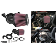 K&N Kit d'admission d'air de performance Aircharger Pour : > 2008-2016 Touring, 2009-2016 Trike, 2011-2017 Softail et 2016-2017 FXDLS Dyna Low Rider S