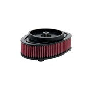 K&N Air Filter Element Fits: > 01-15 Softail; 04-07 Dyna; 02-07 FLT/Touring With K&N air cleaner assembly