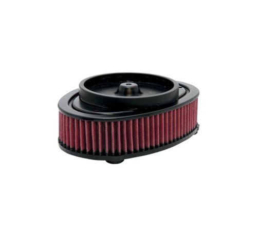 K&N Air Filter Element Fits: > 01-15 Softail; 04-07 Dyna; 02-07 FLT/Touring With K&N air cleaner assembly