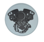 biker-patch - 3D Shovelhead Engine-patch