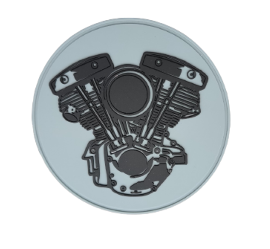 biker-patch - 3D Shovelhead Engine-patch