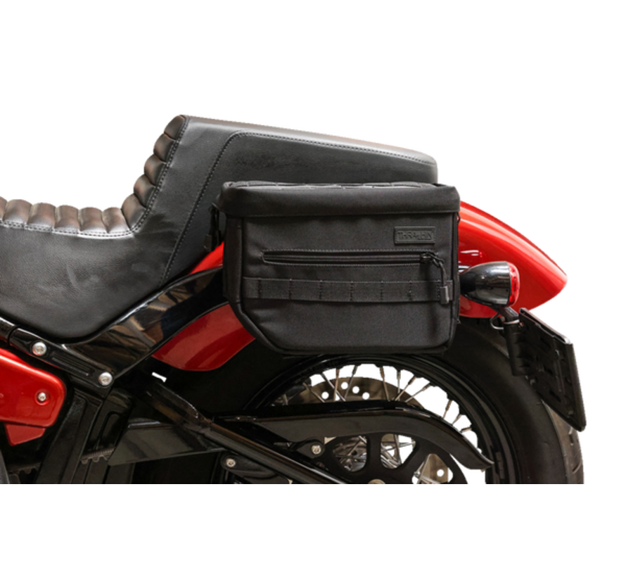 Hard Mount Brackets for Essential & Escape Saddlebags Fits:>  91-'17 Dyna and 18-Up Softail