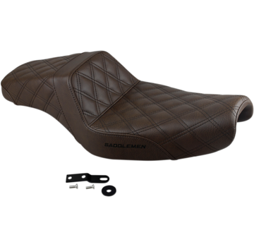 Saddlemen Step-Up LS zadel Step-Up LS Brown Past op: > 04-22 XL Sportster