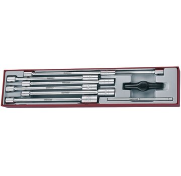 Teng Tools Jeu de douilles extra longues compatible avec : > Universel