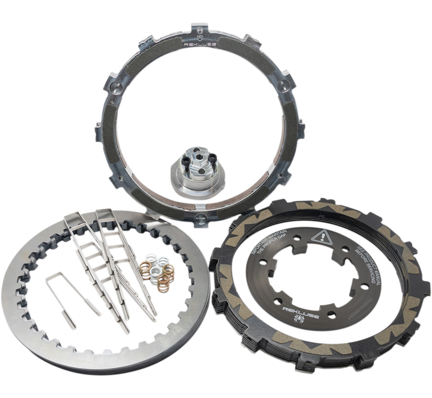 El kit de embrague RadiusX se adapta a: modelos Big Twin 98-17 con embrague accionado hidráulicamente