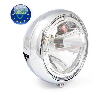 MCS 7 pouces phares LED, chrome