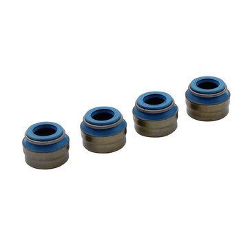 Feuling valve guide seal set.  Fits: > 84-99 Evo B.T.; 99-04 Twin Cam; 86-03 XL