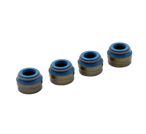 Feuling  valve guide seal set.  Fits: > 84-99 Evo B.T.; 99-04 Twin Cam; 86-03 XL