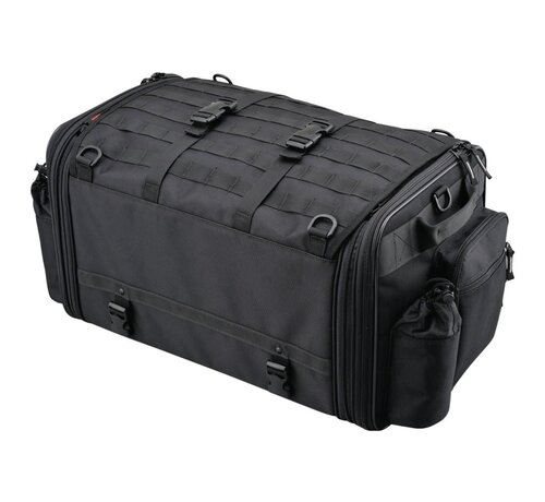 HenlyBegins Expandable Seatbag Variable volume of 53 - 70 l Black  Fits:> Universal