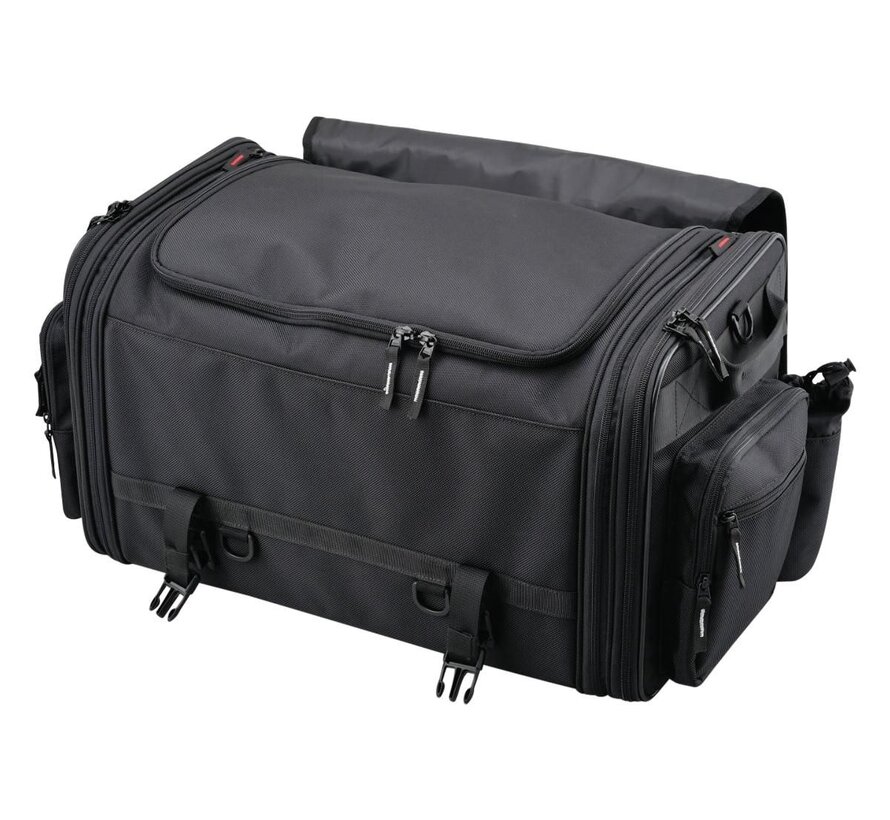 Expandable Seatbag Variable volume of 53 - 70 l Black  Fits:> Universal