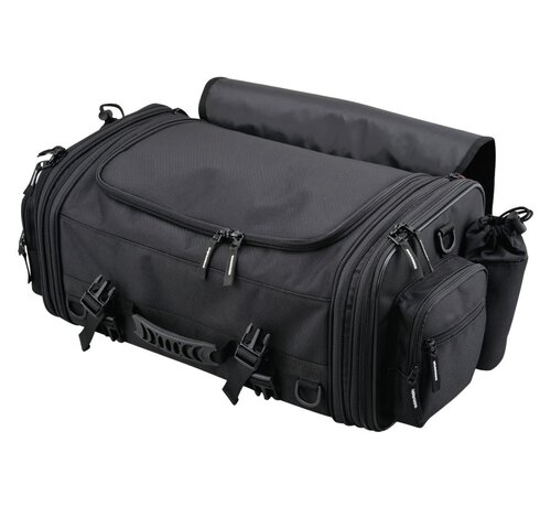 HenlyBegins Expandable Seatbag Variable volume of 33 - 42 l Black   Fits:> Universal