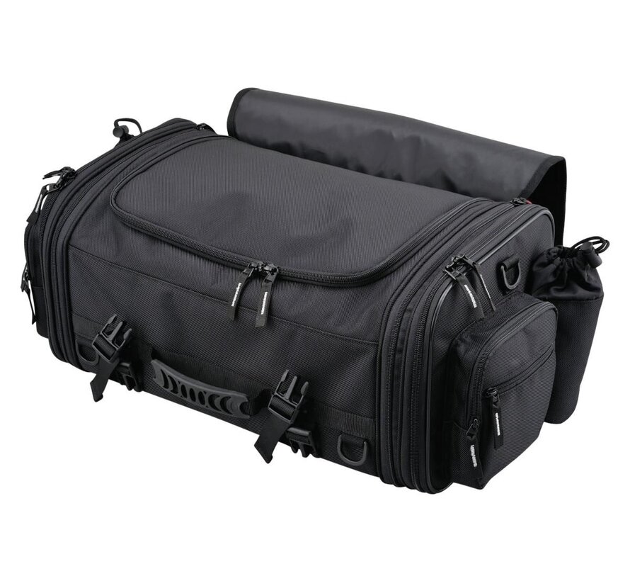 Expandable Seatbag Variable volume of 33 - 42 l Black   Fits:> Universal