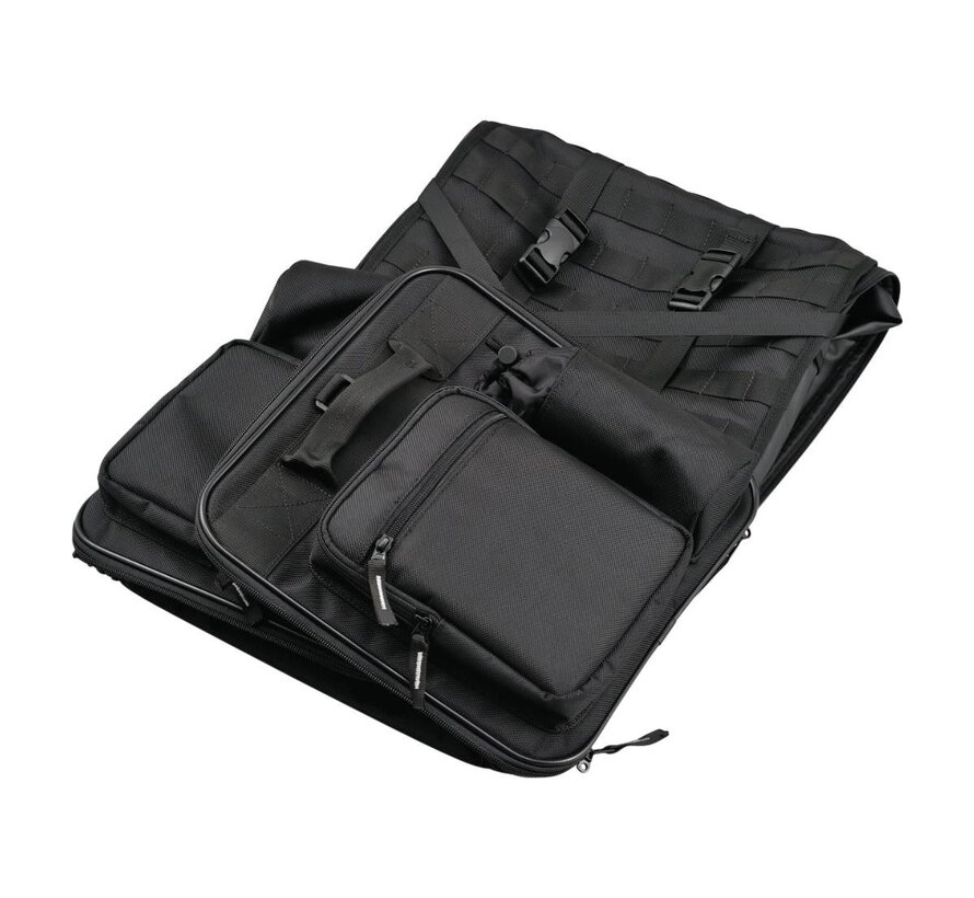 Seatbag expandible Volumen variable de 44 - 60 l Negro Se adapta a:> Universal