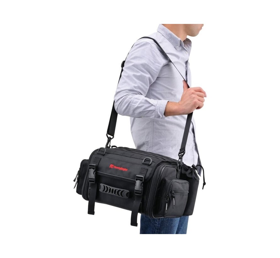 Expandable Seatbag Variable volume of 20 - 26 l Black  Fits:> Universal
