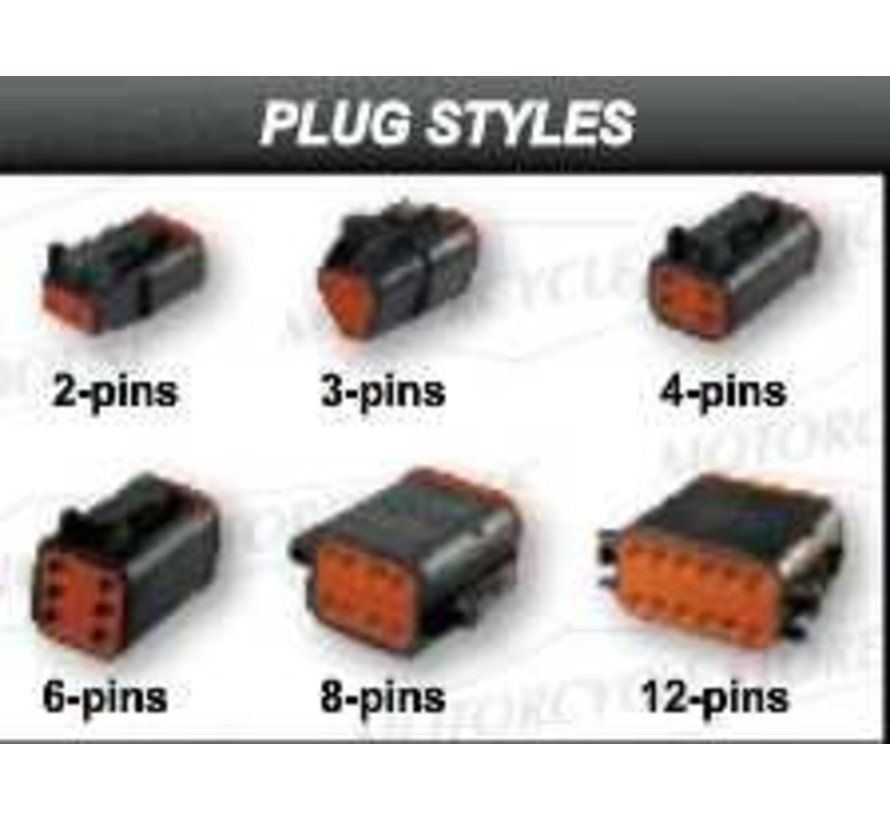 kabelconnector stekkerbehuizing connectorplug 2-12 pinnen