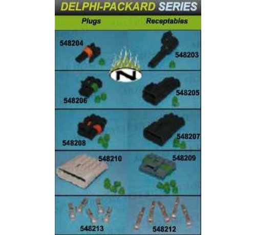Namz cable delphi injection plugs and receptables Delphi injection plugs and receptables 1-5 pins