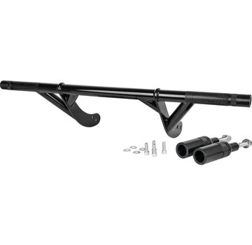 Burly Brawler Front and Rear Crash Bar Kit Black  Fits:> 06-17 Dyna 