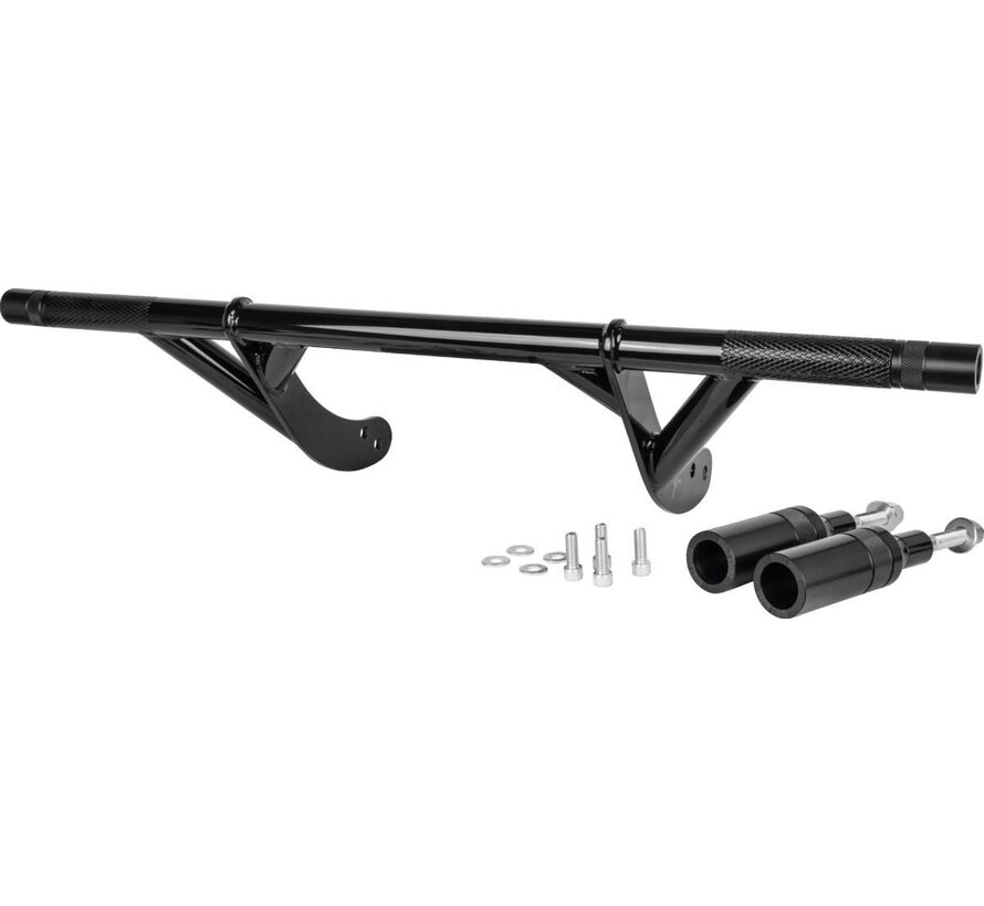 Brawler Front and Rear Crash Bar Kit Black  Fits:> 06-17 Dyna 