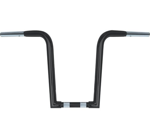 Wild1 14 inch Outlaw `Z` Ape Handlebar 1 1/4" TBW Ape Hanger Handlebar 1 1/4", Fits:> 1 inch riser clamb area - Copy