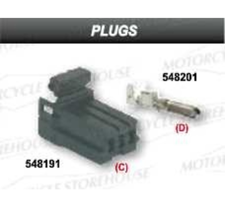 Conector AMP tapones y tapas de serie 2st