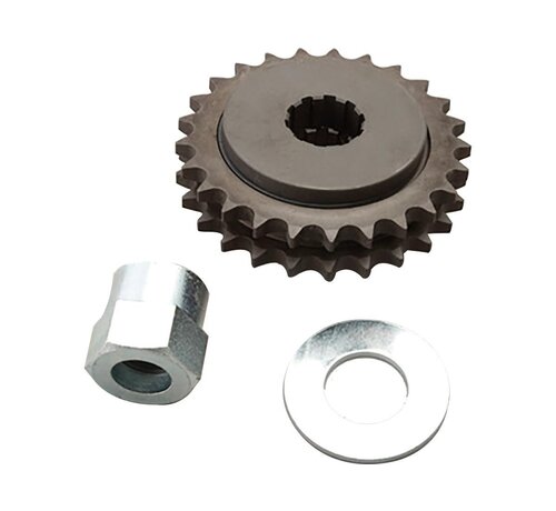 BDL Chain Drive Compensator Sprocket 24 teeth Fits: >   91-93 Dyna, 84-93 Softail, 85-93 Touring