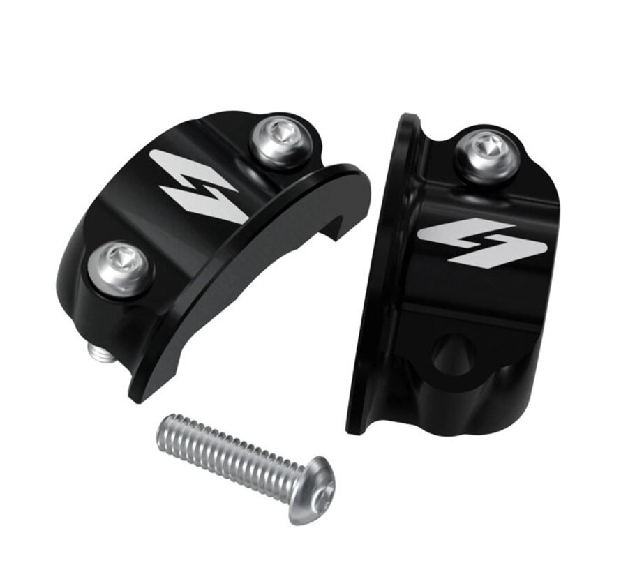 Pro-Line Perch Half Clamps. Black Fits: > 08-13 Touring, 14-23 Touring