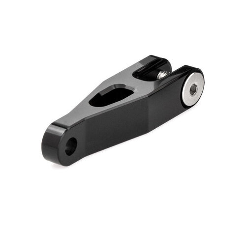 Kraus Extensión de calibre Billet de 76 mm. Negro Compatible con: > 84-23 HD