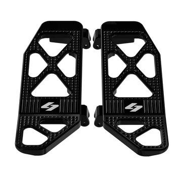 Kraus Max Lean Floorboards. Black Fits: > 06-23 Touring