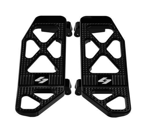 Kraus Max Lean Floorboards. Black Fits: > 06-23 Touring