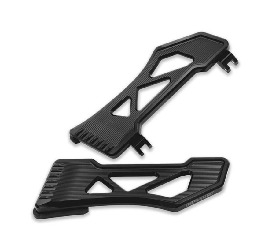 ERG One Floorboards. Black Fits: > 00-23 Touring