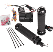 Performance Machine Apex heated grips  Fits: > 96-23 H-D with dual throttle cables