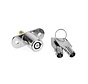 Wolf One steering lock. Chrome Fits: > 15-23 Touring