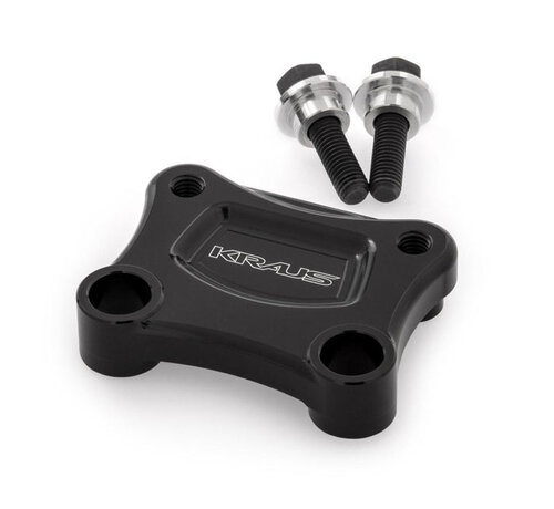 Kraus T-Rex 63.5mm Pullback Plate. Black Fits: > 00-23 Touring