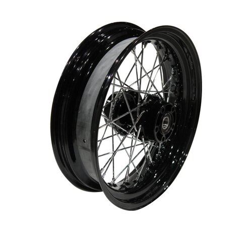 TC-Choppers OEM-stijl 40-spaaks velgen zwart 17" 4,50" achter Past op: > 08-17 Dyna