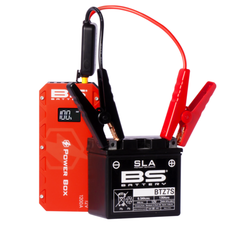 BS Booster Power Box PB-02 jump starter  600A (1200A peak current).