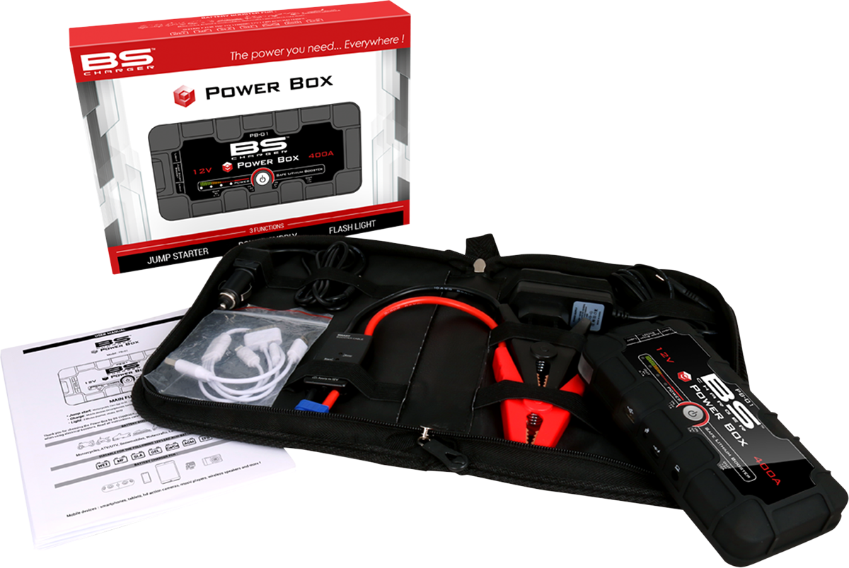 BS Booster PB01 jump starter Taco Motos Amsterdam