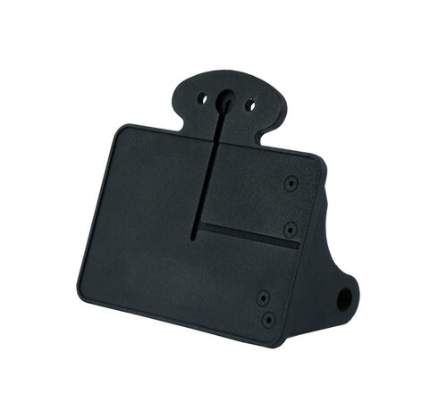 CPV kit support de plaque d'immatriculation Poli ou Noir : taille 143x210mm