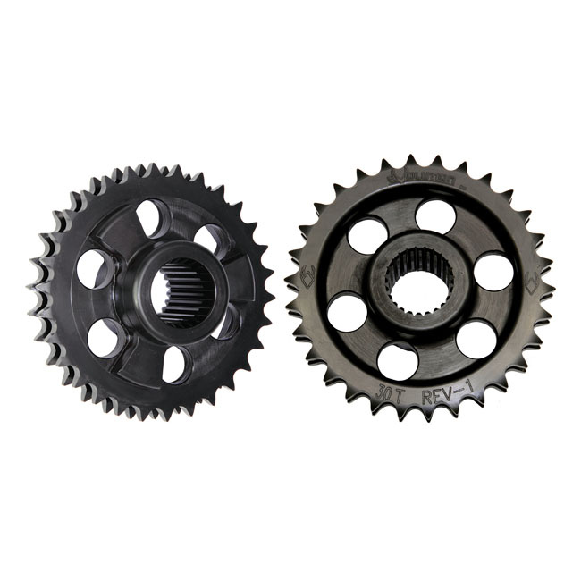 Evolution Industries, solid motor sprocket & chain kit. 30T Taco