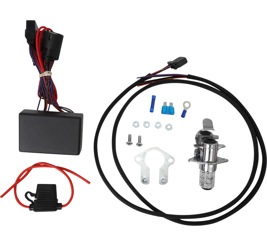 Trailer 5-Wire Connector Kit with Isolator FLHX/R