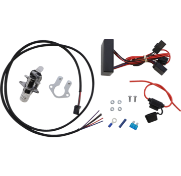 Khrome works Trailer 5-Wire Connector Kit Fits: 99‑13 FLT/ FLHT models with 8‑pin rear light connectors