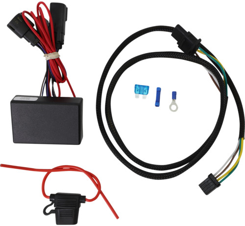 Khrome works Kit de cableado de remolque Plug-and-Play compatible con: > 14-21 FLHX/ FLHXS/ FLHTCU/ FLHTK/ FLHRSE/ FLHTCUTG/ FLTRX/ FLTRXS