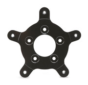 Arlen Ness Touring brake rotor adapter. OEM wheels. Black Fits: > 14-21 Touring 'open cente