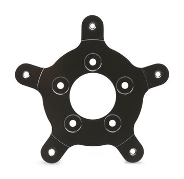 Arlen Ness Touring brake rotor adapter. OEM wheels. Black Fits: > 14-21 Touring 'open cente