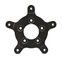 Adaptador de rotor de freno Touring. Ruedas originales. Negro Se adapta a: > 14-21 Touring 'open cente