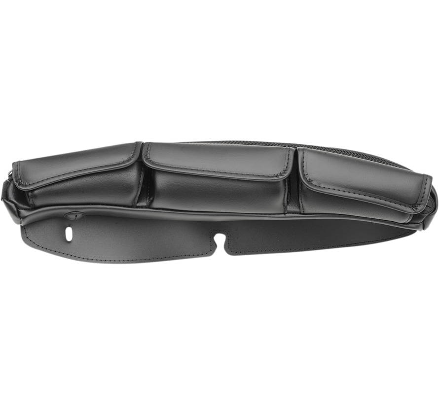 Tas voorruit 4 zakje; geschikt voor 99-13 FLHT/FLHX en HD FL trike-modellen