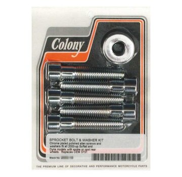 Colony Rear pulley bolt kit