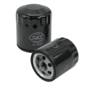 S&S spin-on oil filter, Chrome or Black Fits:> S&S T-series engines, TC 1999 - 2017 and 2017 to present M8