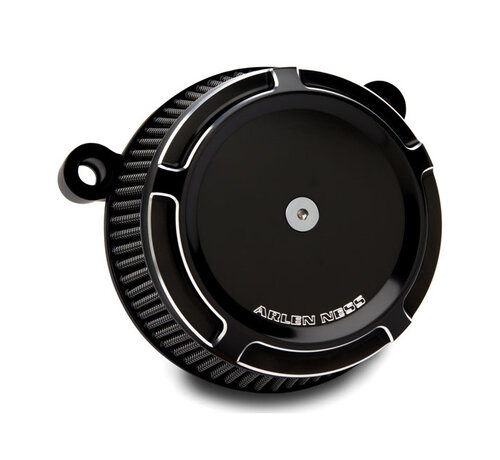 Arlen Ness Stage 1 Big Sucker air cleaner kit. Bev. Black Fits: > Delphi inj.: 01-15 Softail; 04-17 Dyna (excl. 2017 FXDLS); 02-07 FLT/Touring