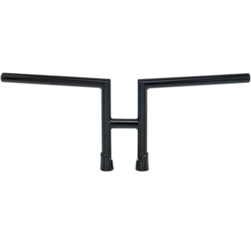 Biltwell H2-bar handlebar 1" black or chrome - 8 inch rise Fits: > 82-22 H-D